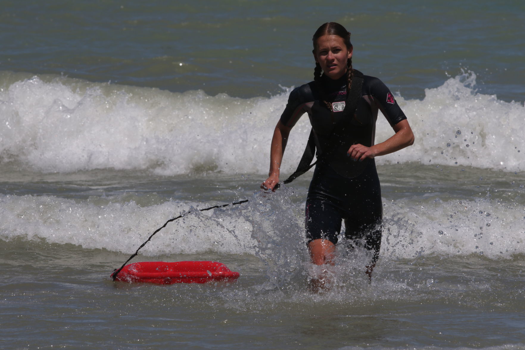 6. If you see someone struggling in the water, get them something that floats.